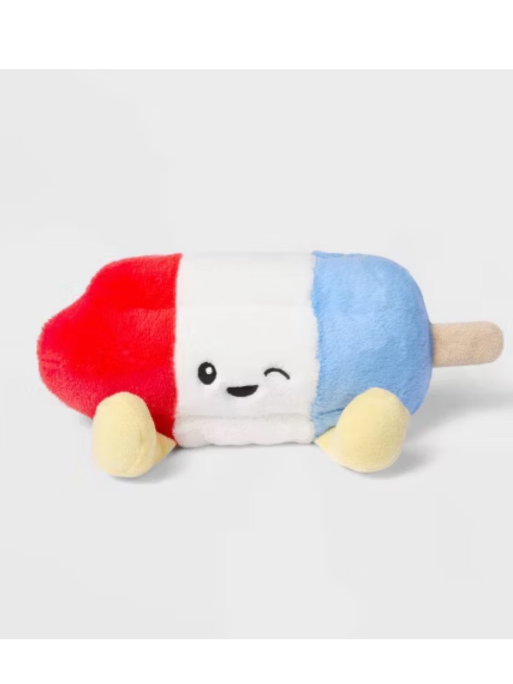 9'' Red White & Blue Popsicle Plush - Gigglescape